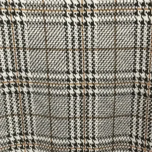 Naif Plaid Short Ruffle Sleeves Mini Dress Size Small - Picture 5 of 13